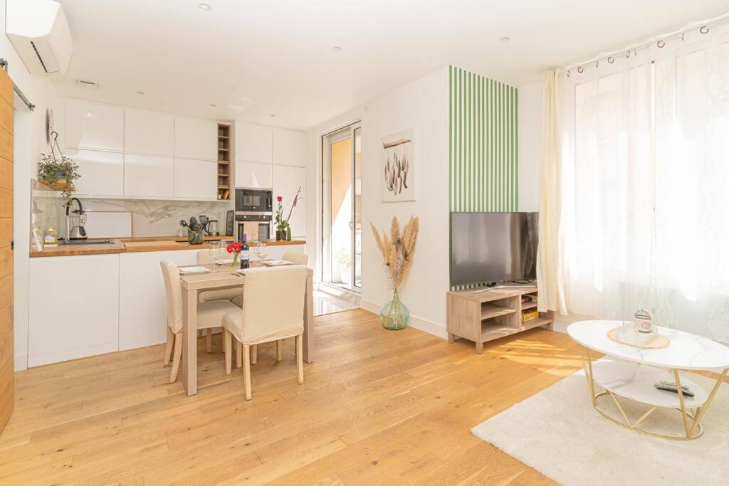 Bel Appart Climatise A 5 Min Plage Des Catalans Apartment Marseille Exterior photo